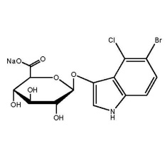 5-Bromo-4-chloro-3-indolyl beta-D-glucuronide sodium salt