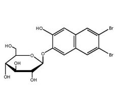 6,7-Dibromo-2,3-Dihydroxynaphthalene beta-D-glucopranoside