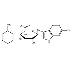 6-Chloro-3-indolyl beta-D-glucuronide cyclohexylammonium salt