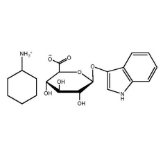 3-Indolyl beta-D-glucuronide cyclohexylammonium salt