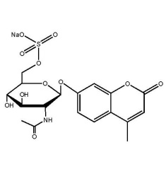 4-Methylumbelliferyl N-acetyl-beta-D-glucosaminide-6-sulfate sodium salt