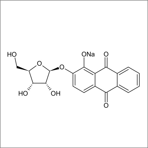Alizarin 2-beta-D-ribofuranoside sodium salt