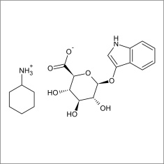 3-Indolyl beta-D-glucuronide cyclohexylammonium salt