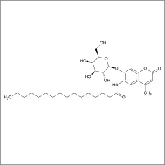 6-Hexadecanoylamino-4-methylumbelliferyl beta-D-galactopyranoside