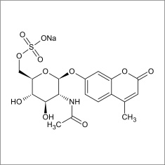 4-Methylumbelliferyl N-acetyl-beta-D-glucosaminide-6-sulfate sodium salt